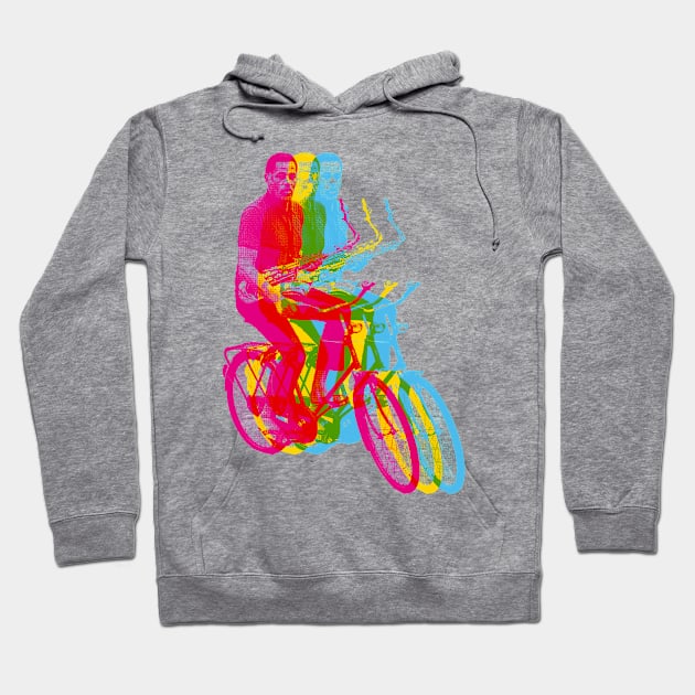 Dexter Gordon Hoodie by HAPPY TRIP PRESS